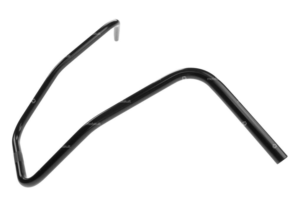 Lenker Gabelplatte 46 cm curved schwarz Carousel Image 2