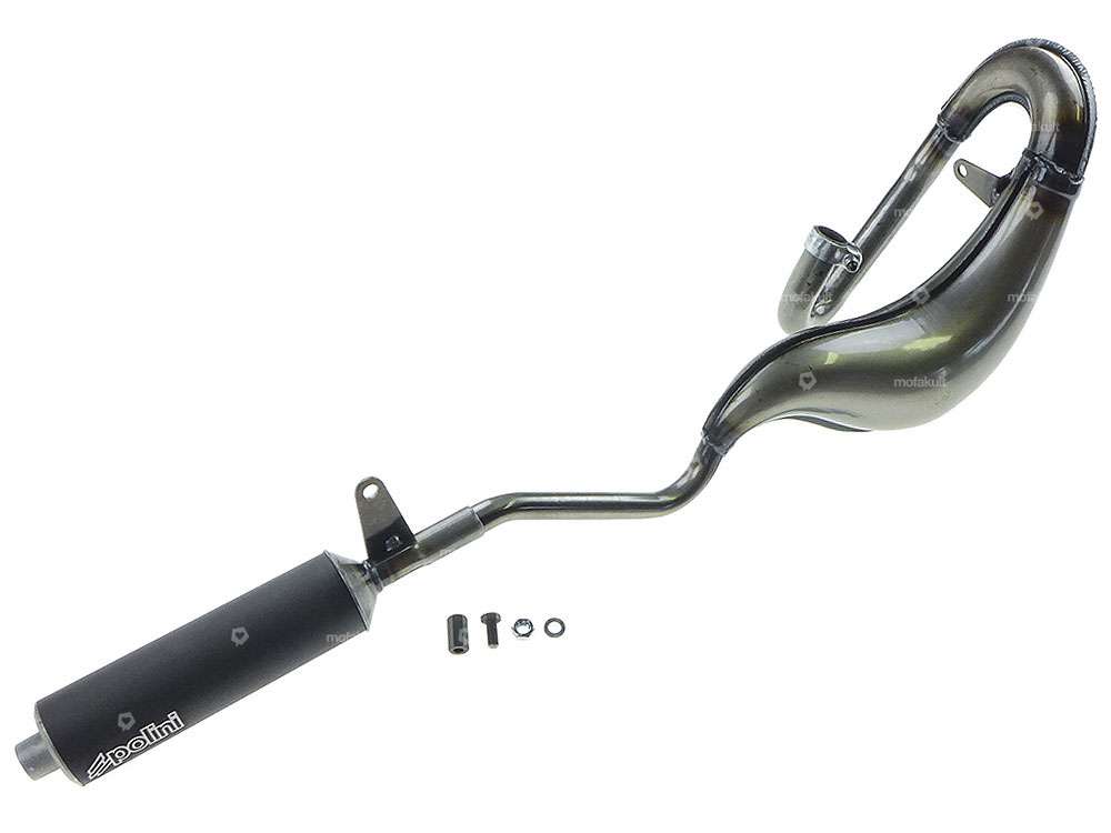 Polini Auspuff Top One mit Aludämpfer | Piaggio Ciao Carousel Image 1