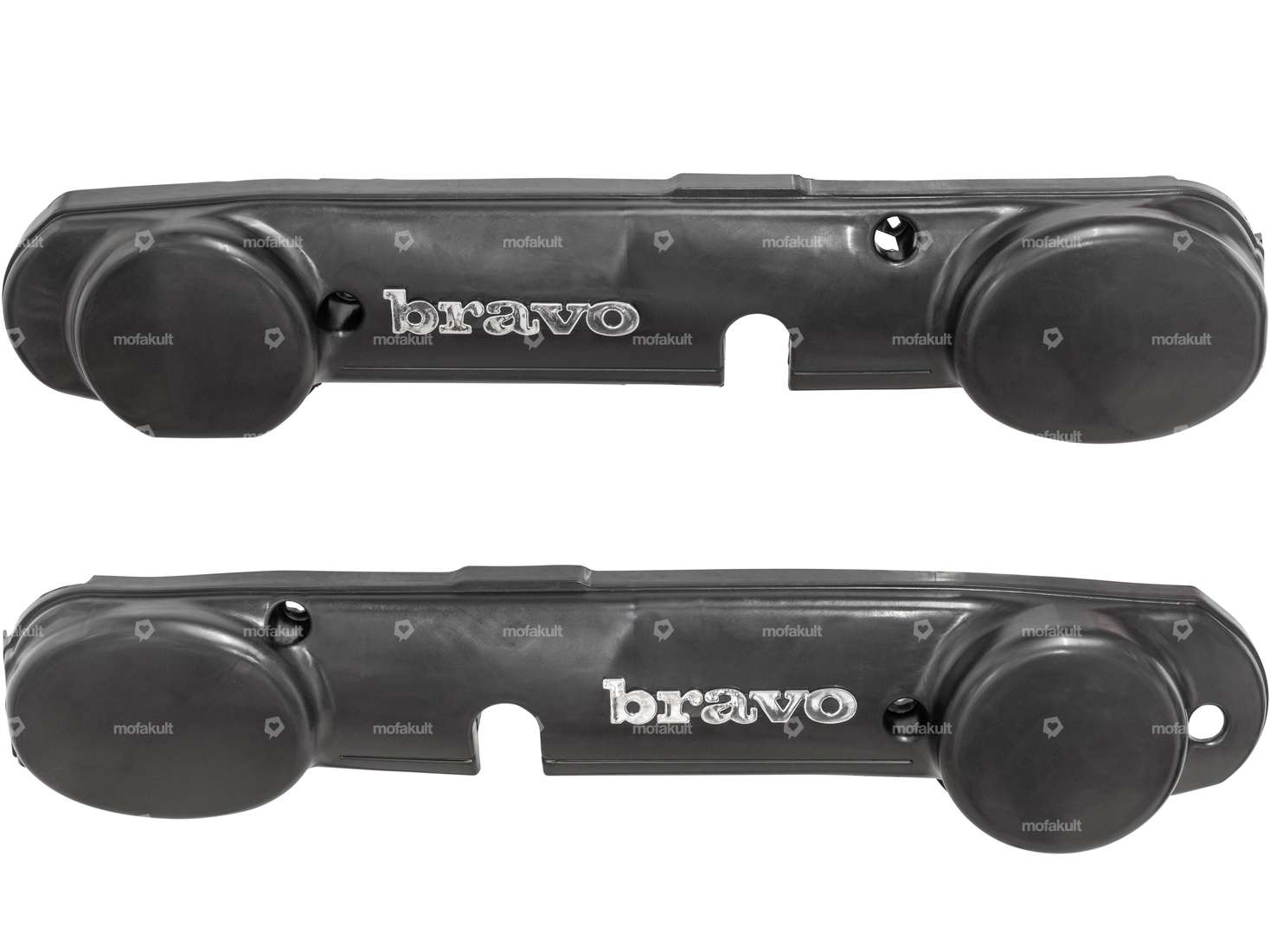 Seitenschützer schwarz inkl. Emblem | Piaggio Bravo Carousel Image 1