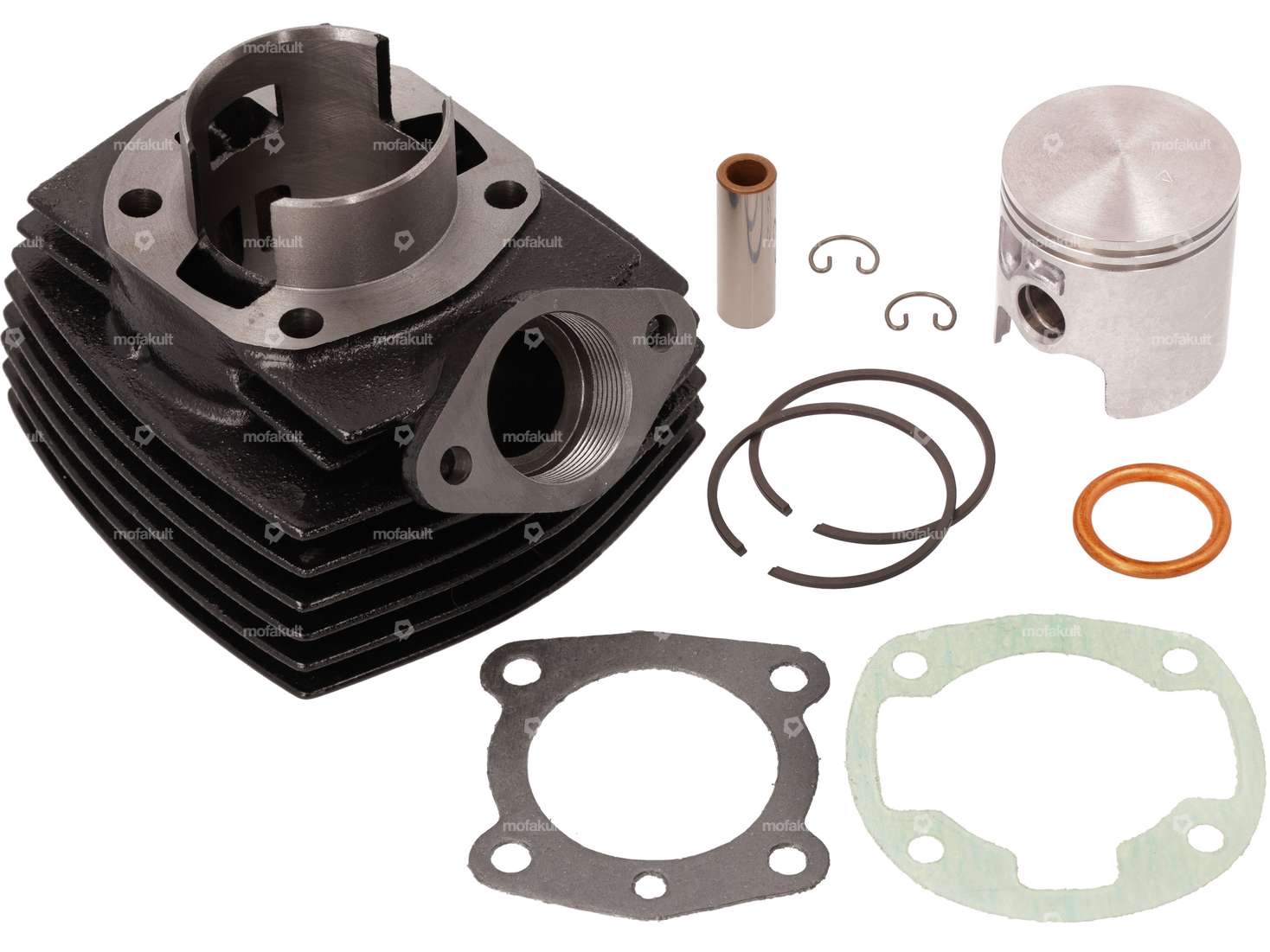 Polini 46 mm cylinder kit cast iron | Peugeot 103, 104, 105, GL 10 Carousel Image 1