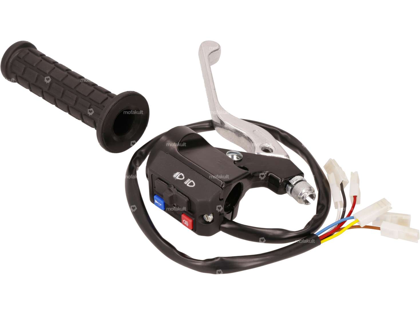 Lusito brake lever with blinker, light & horn Carousel Image 2