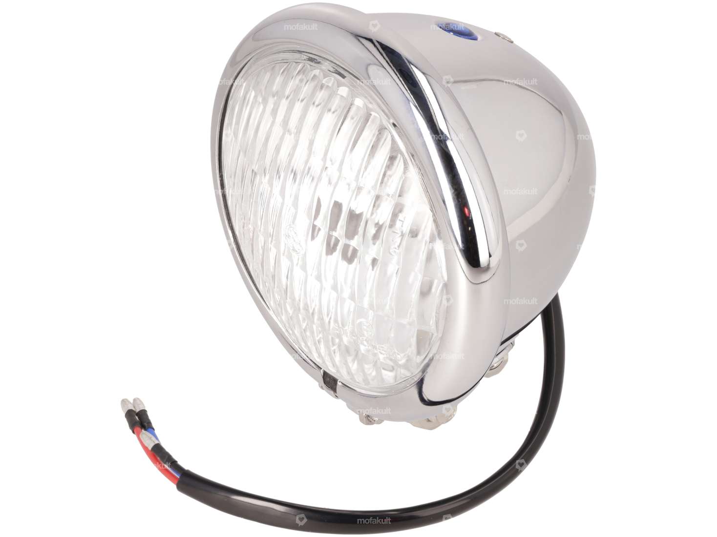 Scheinwerfer «Harley» Ø 12 cm Chrom Carousel Image 1