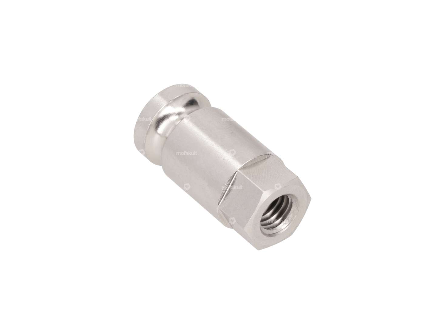 66HEROES Aufnahmezapfen M8 Nummernschildhalter seitlich Inox Carousel Image 2