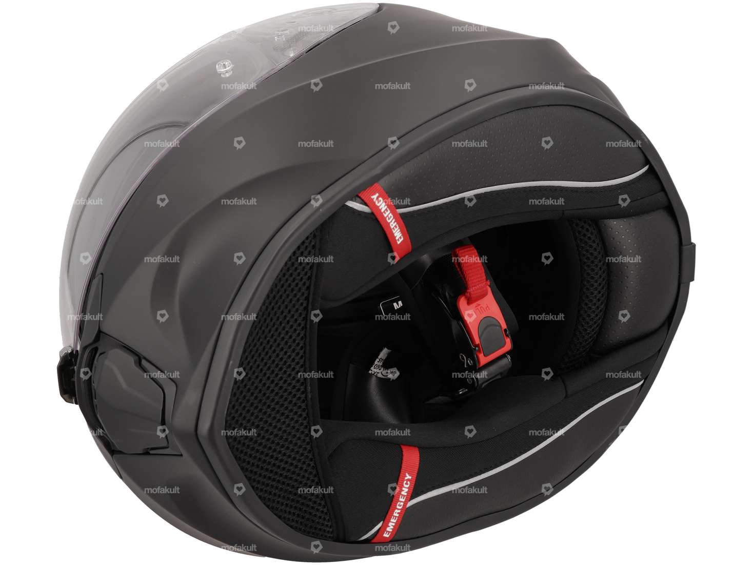 Scorpion full-face helmet "EXO-391" black matt (S-XL) Carousel Image 4