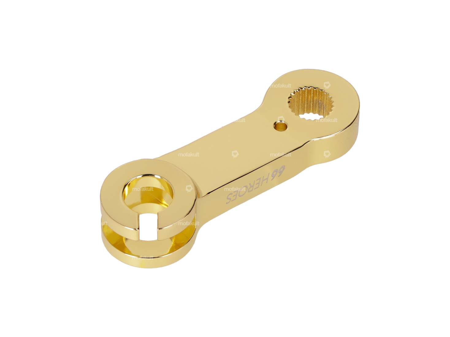 66HEROES Clutch release lever gold | Puch Z50 Carousel Image 1
