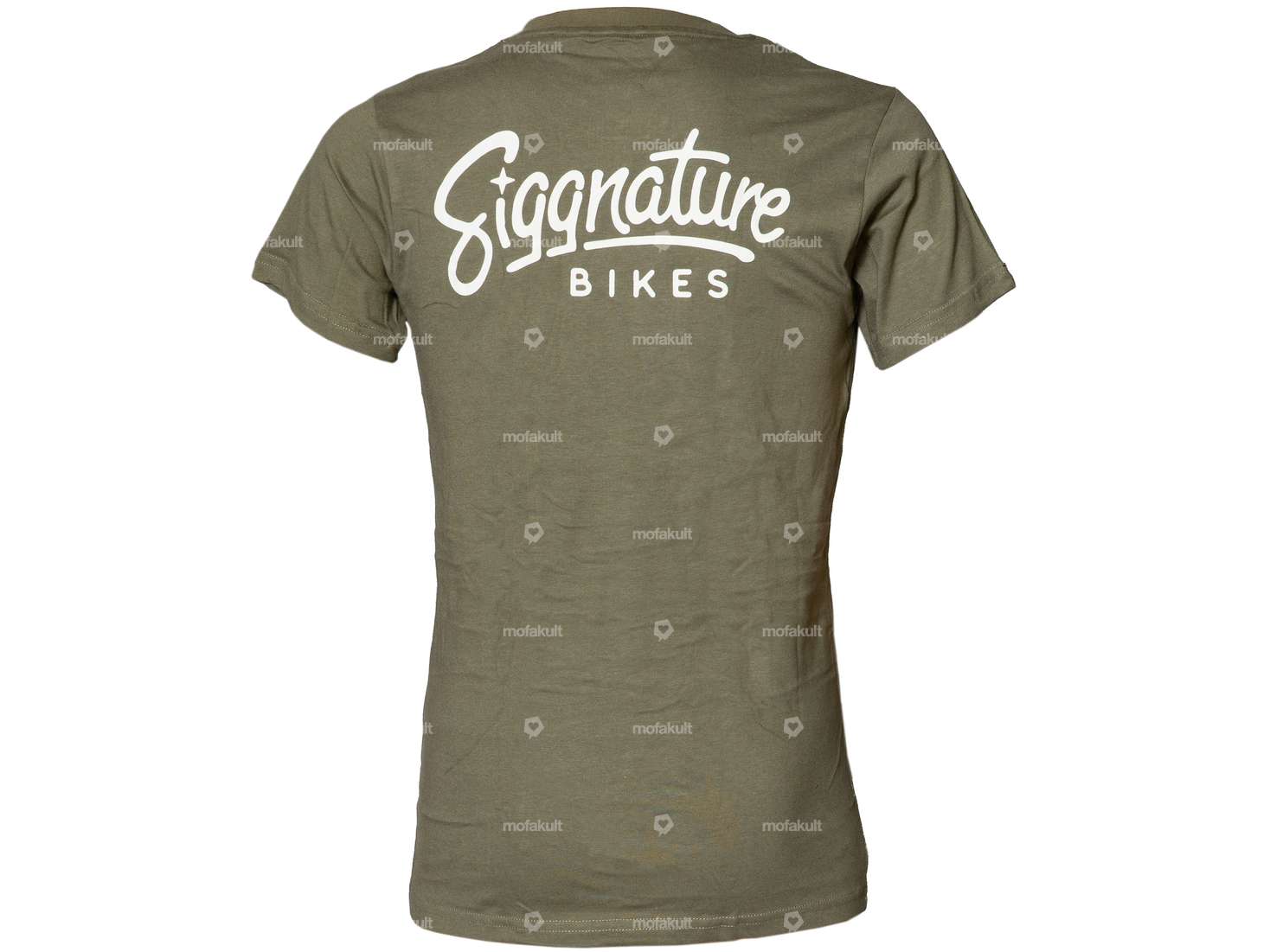 Siggnature T-shirt "BASIGG" (XS - 2XL) olive Carousel Image 2
