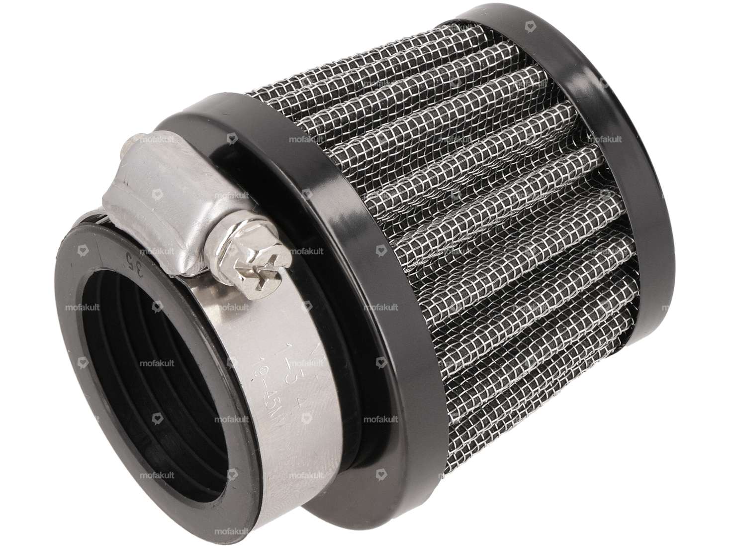 66HEROES Air filter Ø 35 mm grille black Dell'Orto PHBG Carousel Image 1