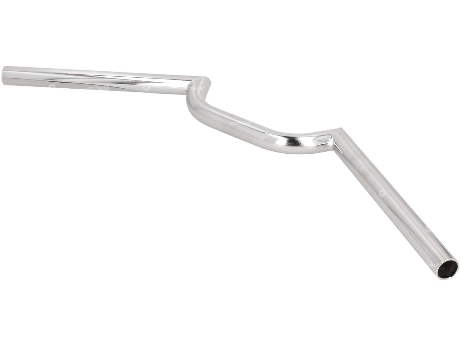 Handlebar fork plate 15 cm Racing chrome Carousel Image 2