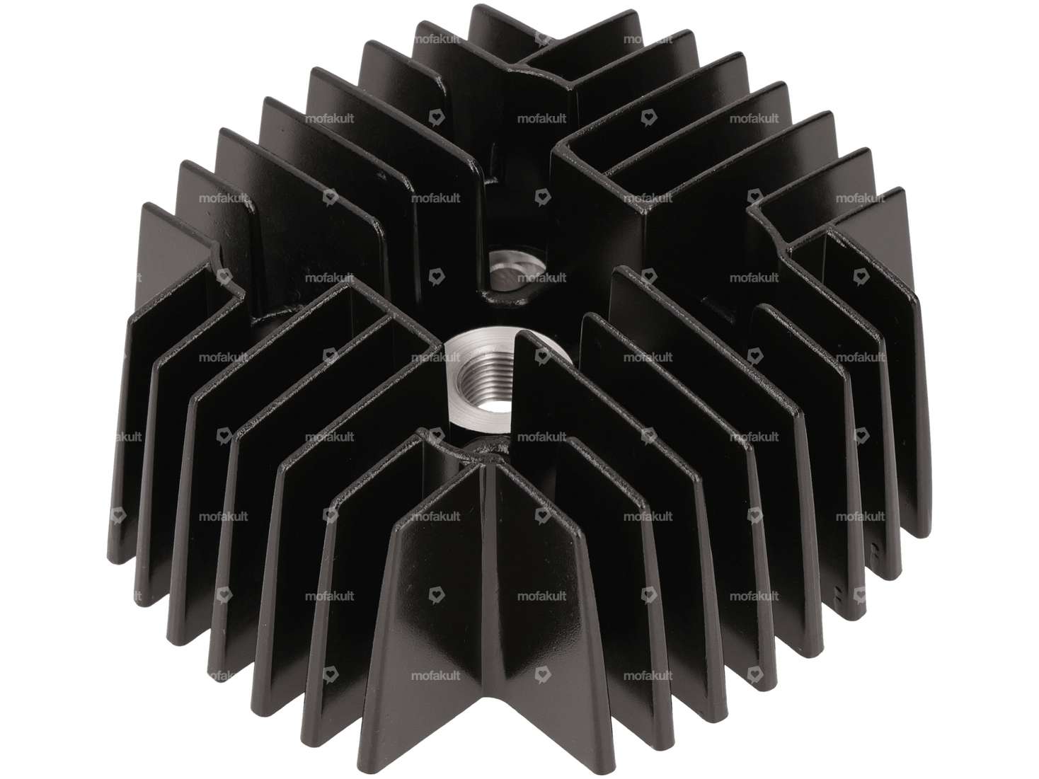 AKOA 45 mm Zylinderkopf schwarz | Puch E50 / ZA50 (Fahrtwindgekühlt) / ZA50 (Kat.) / Z50 Carousel Image 1