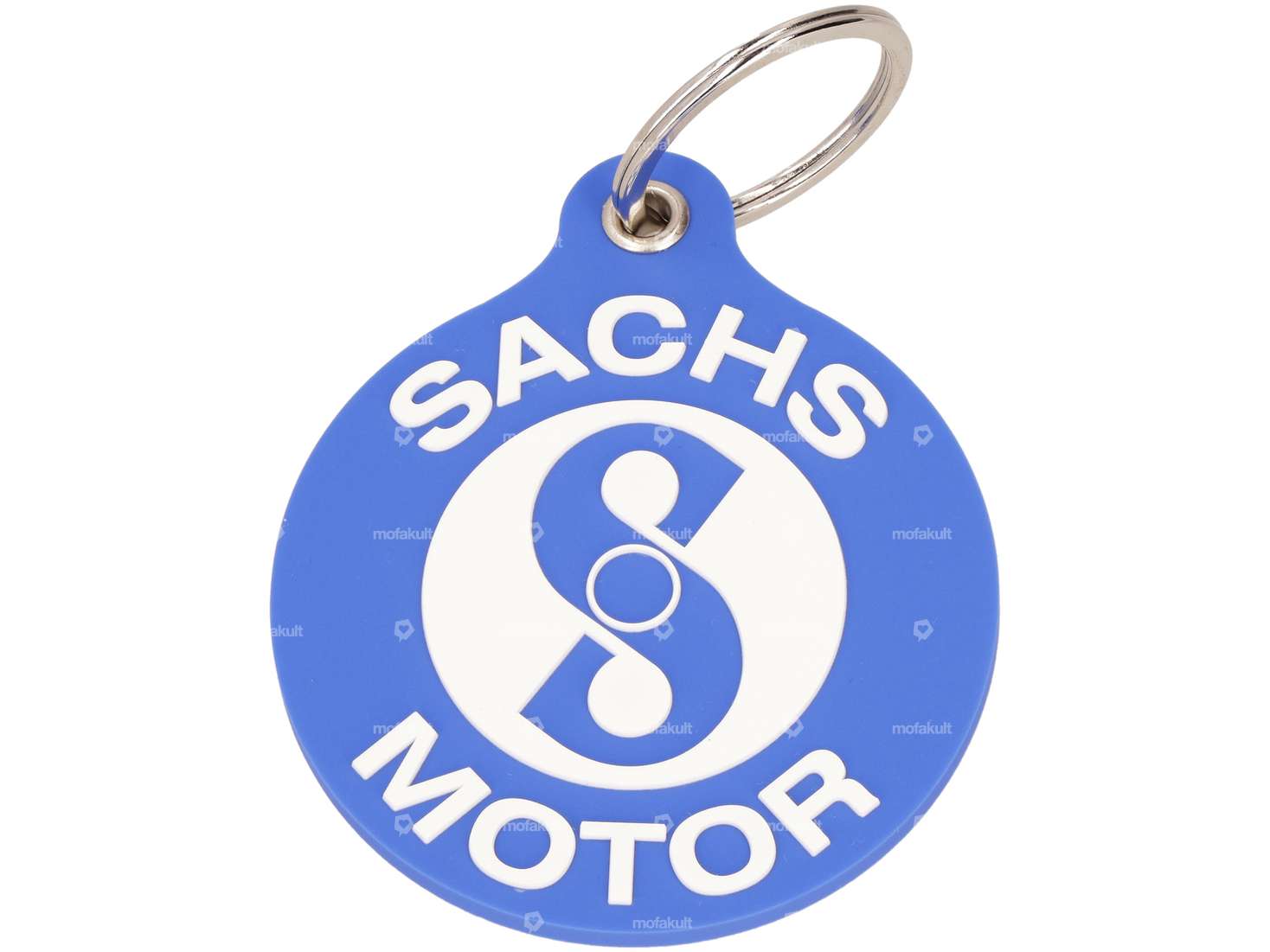 mk-Merch key ring "SACHS" rubber round Carousel Image 1