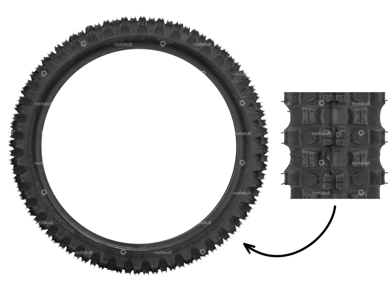 Michelin 70/100 - 17" Reifen Starcross 5 Medium Cross Carousel Image 1
