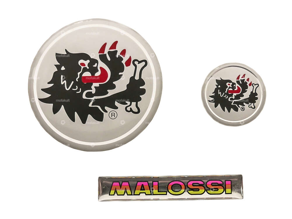 Glue set "Malossi" 3D silicone, 3 pcs. Carousel Image 1