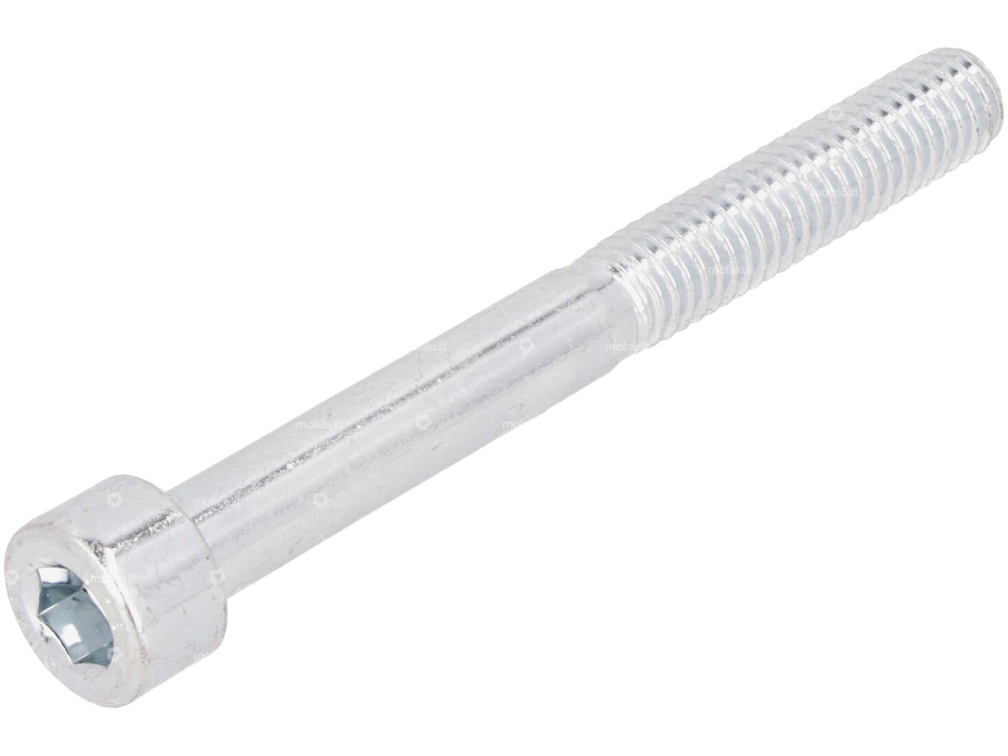 Schraube M6x55 Zylinderkopf Innensechskant Schaft verzinkt Carousel Image 1