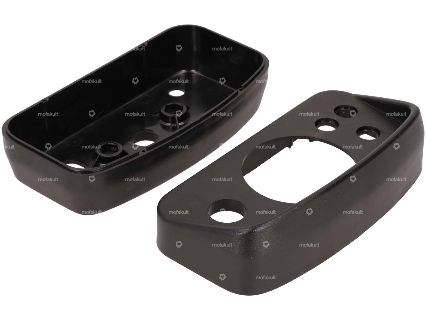 Cockpit Gehäuse 60 mm Tacho schwarz Carousel Image 3