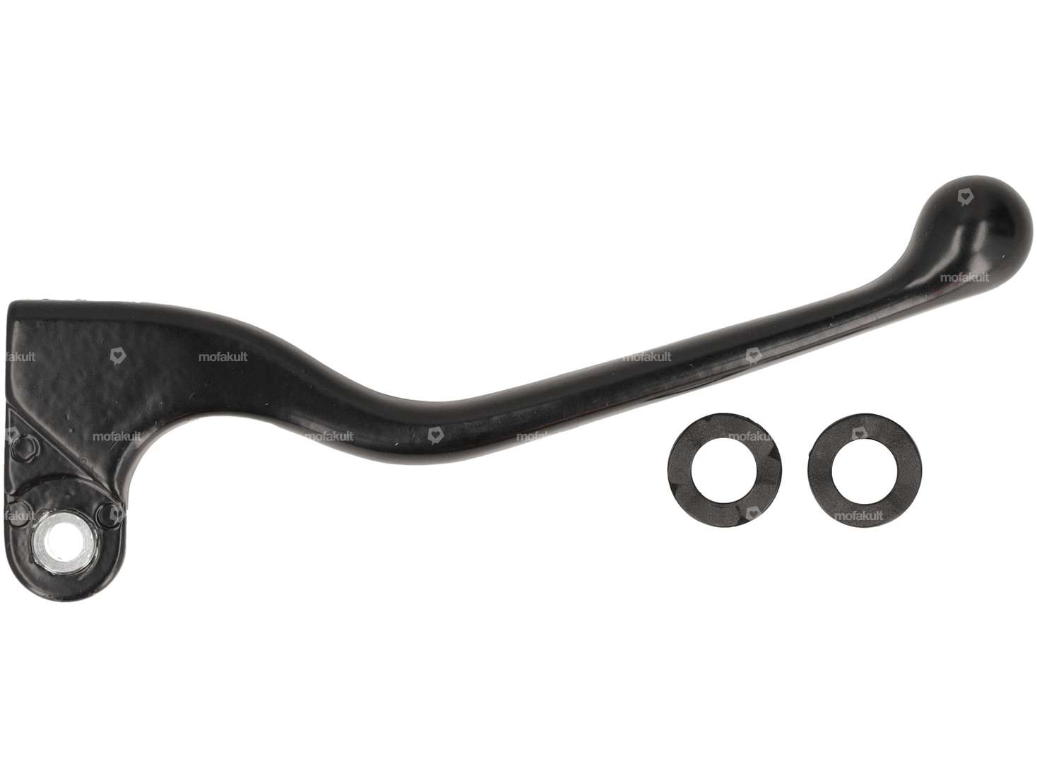 Domino Bremshebel rechts kurz Alu schwarz NOS Carousel Image 1