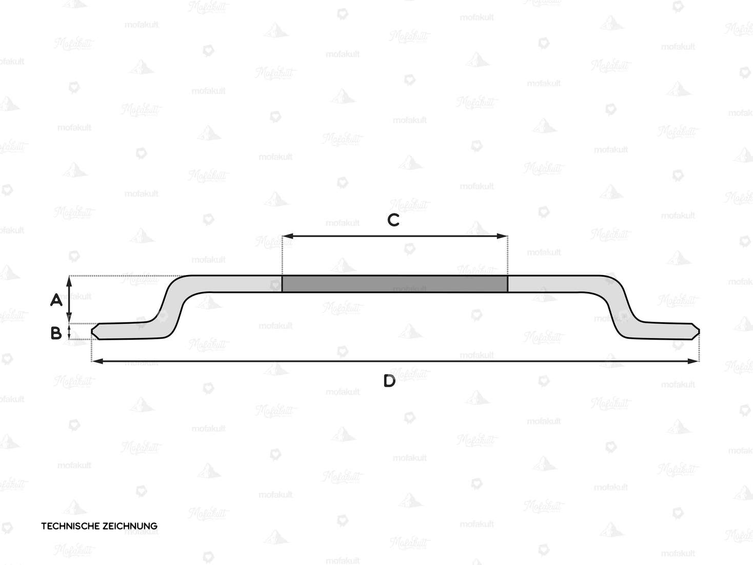 Zahnkranz 56 Zähne schwarz | Peugeot 103 Carousel Image 4