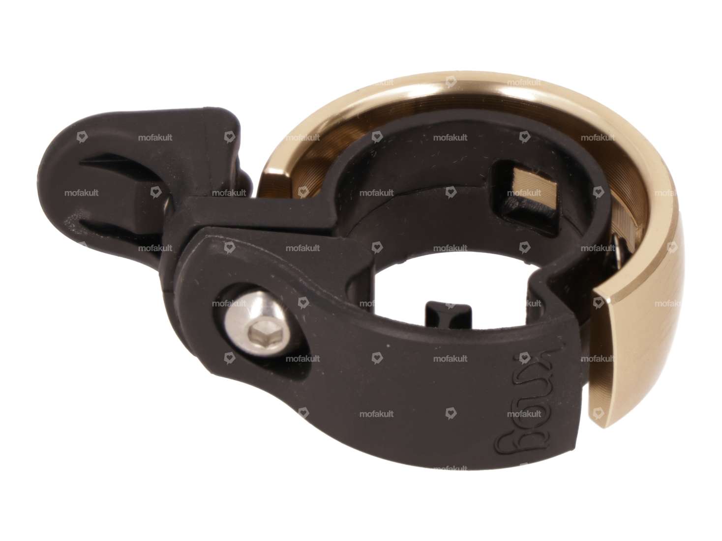 KNOG OI Classic Glocke Messing gebürstet Carousel Image 2