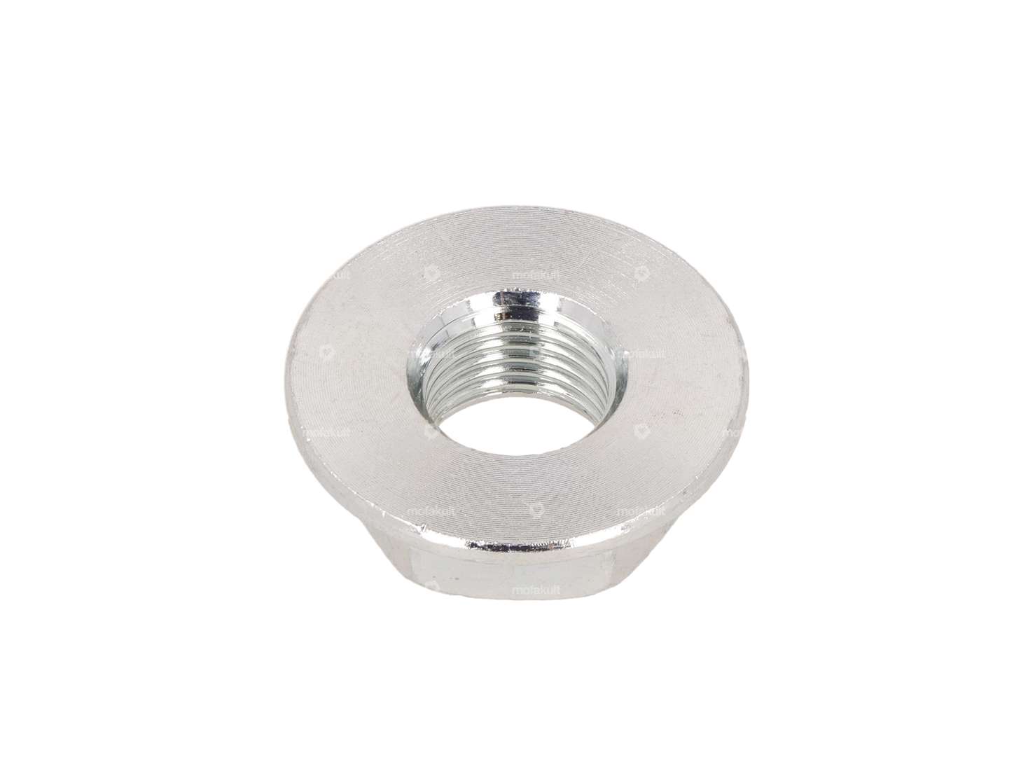 Collar nut M10x1 without serration galvanized Carousel Image 2