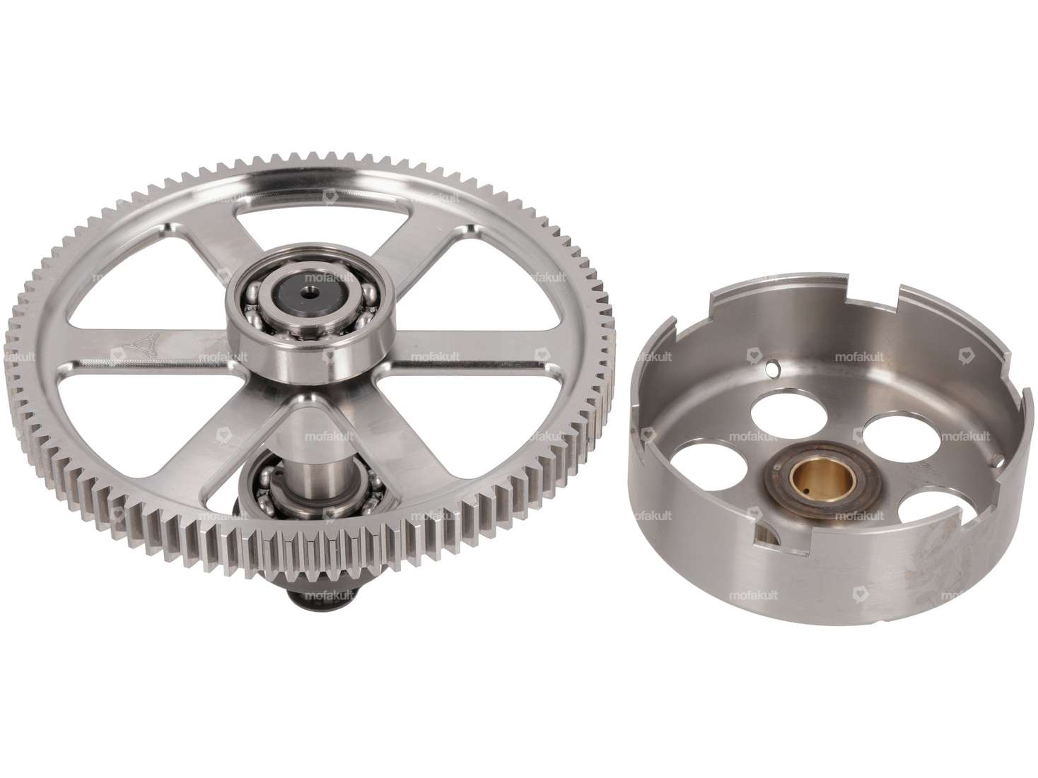 ASP Kupplungskorb & Stirnrad-Set 19:94 Zähne CNC | Puch E50 Carousel Image 2