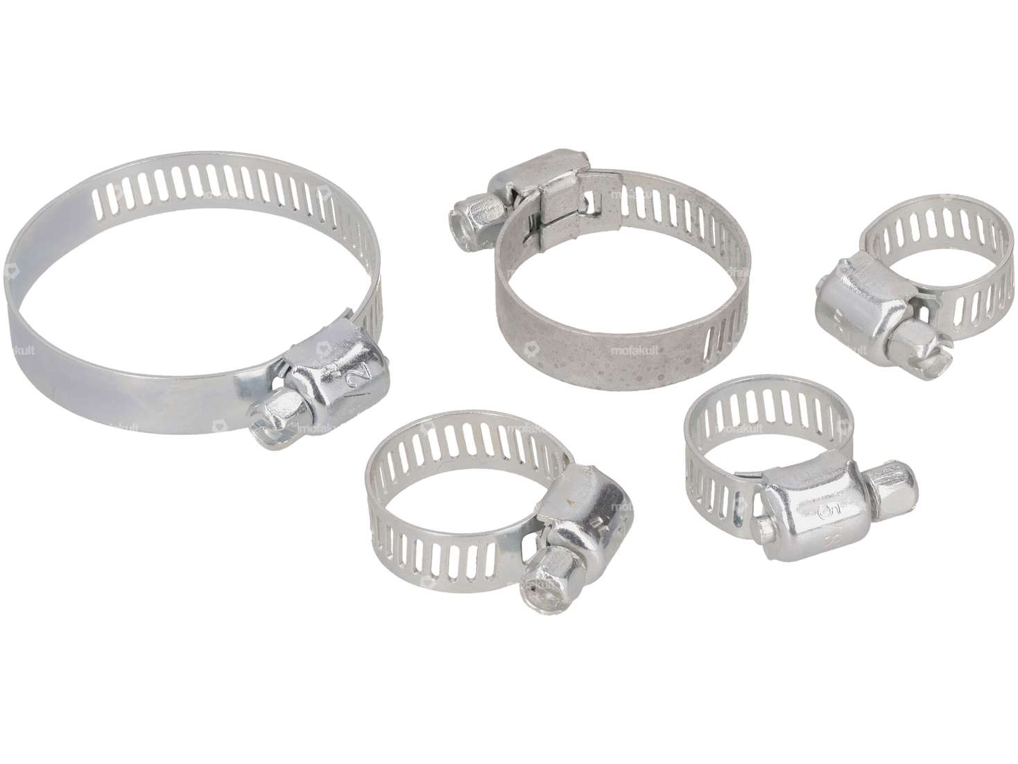 Set of hose clamps 40 pcs. Carousel Image 2