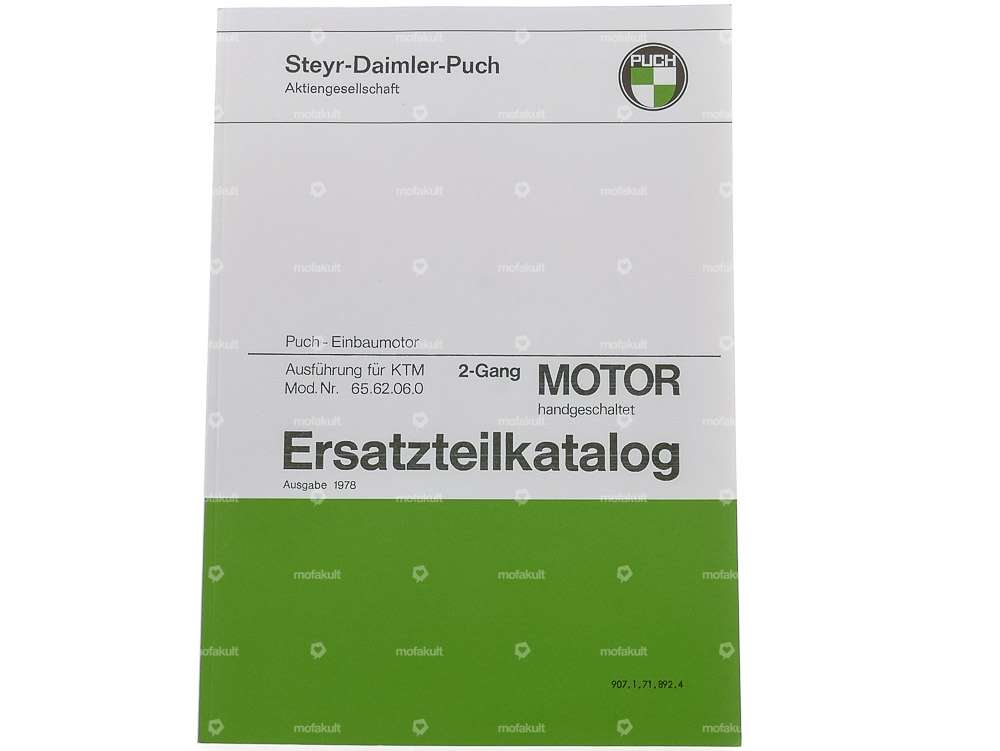 Ersatzteilkatalog | Puch 2-Gang Z50 Motor (KTM) Carousel Image 1