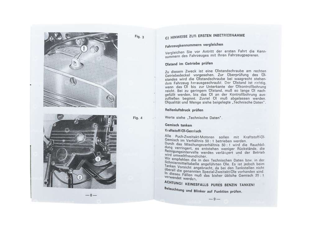 Betriebsanleitung | Puch X30 Sport NS/NL Carousel Image 3