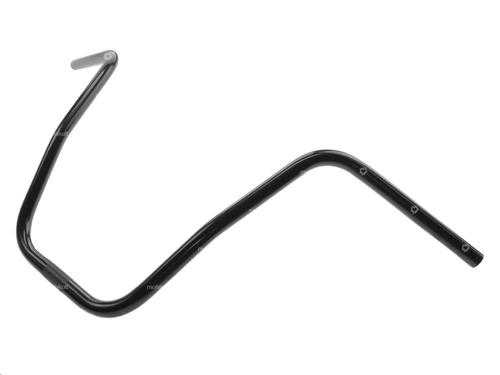 Lenker Gabelplatte 36 cm curved schwarz Carousel Image 2