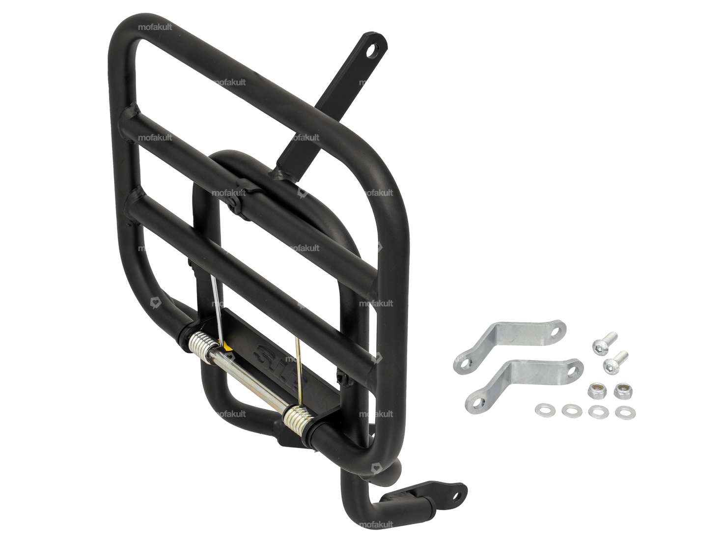 Frontgepäckträger massiv schwarz | Piaggio Ciao Carousel Image 1