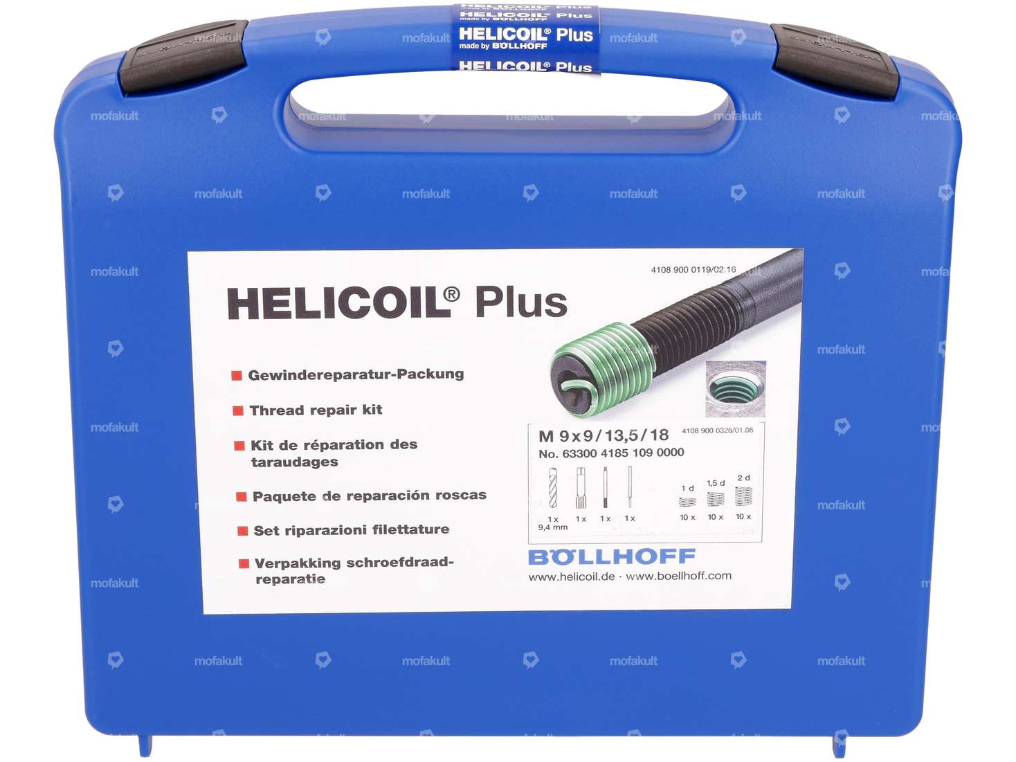 HeliCoil Gewinde-Reparatur-Set M9x1.25 Carousel Image 1
