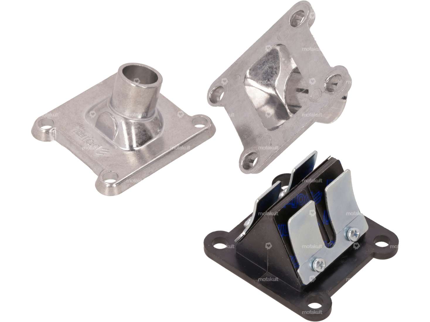 Polini engine housing 4-flap diaphragm & starter pedal | Peugeot 103, 104, 105, GL 10 Carousel Image 5