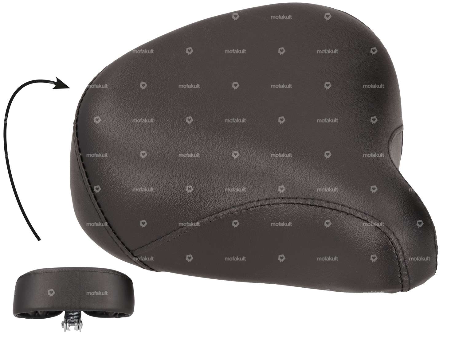 Saddle black | Kreilder Flory, MCB, Monark, Crescent Carousel Image 1
