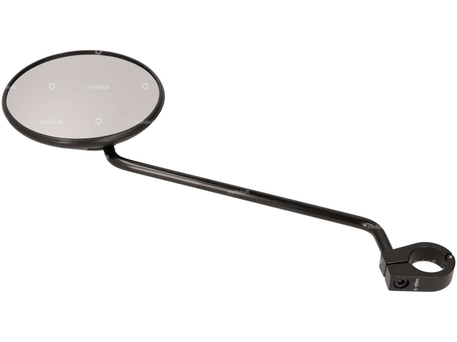 ergotec mirror M-55L round Ø 10.5 cm black Carousel Image 2