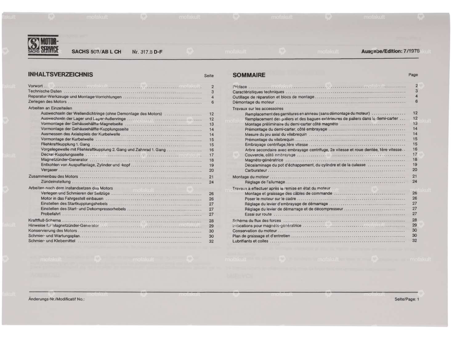 Reparaturanleitung | Sachs 503 AB L CH Carousel Image 2