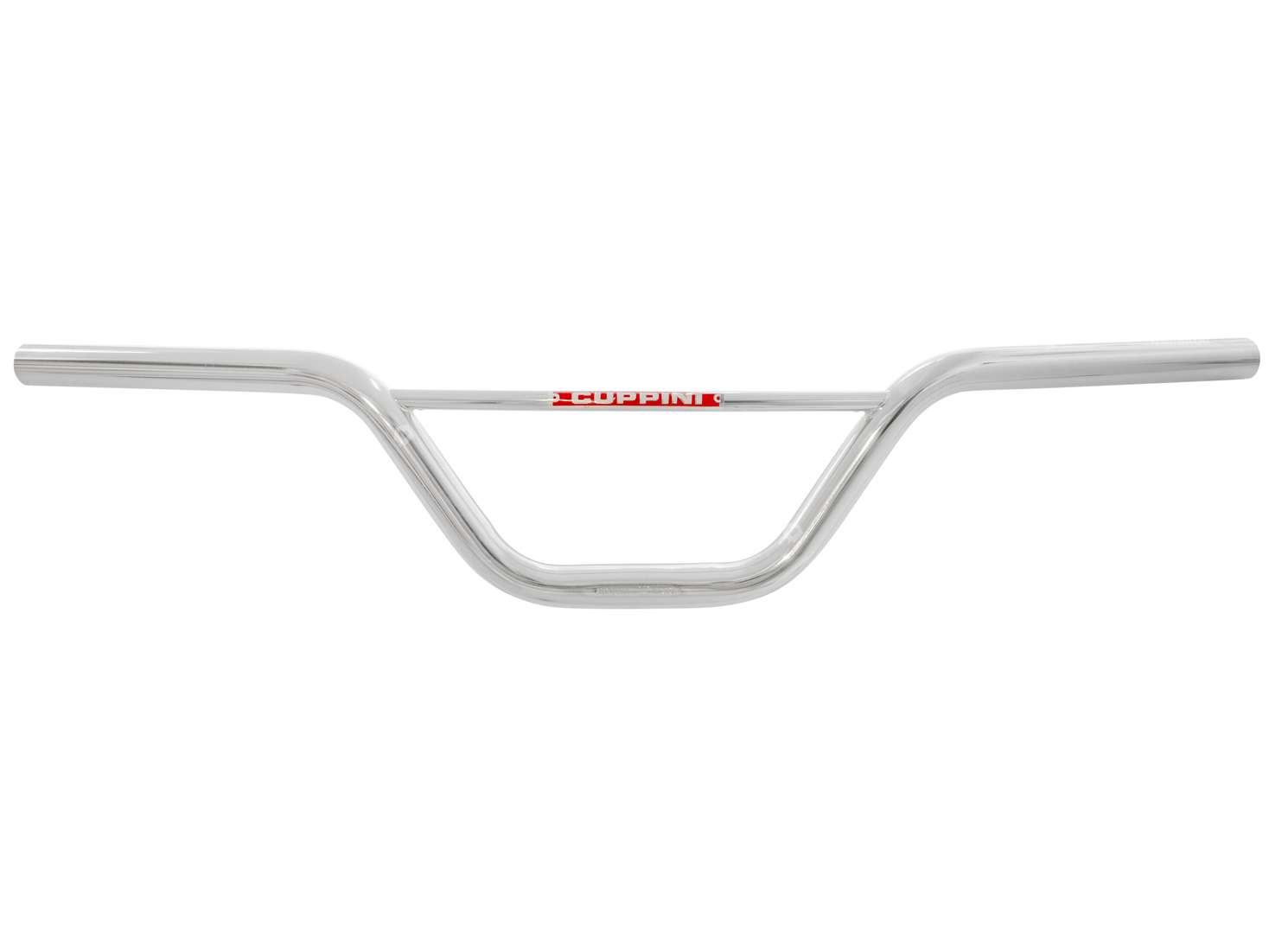 Lenker Gabelplatte 13 cm geschwungen mit Strebe Chrom Carousel Image 1