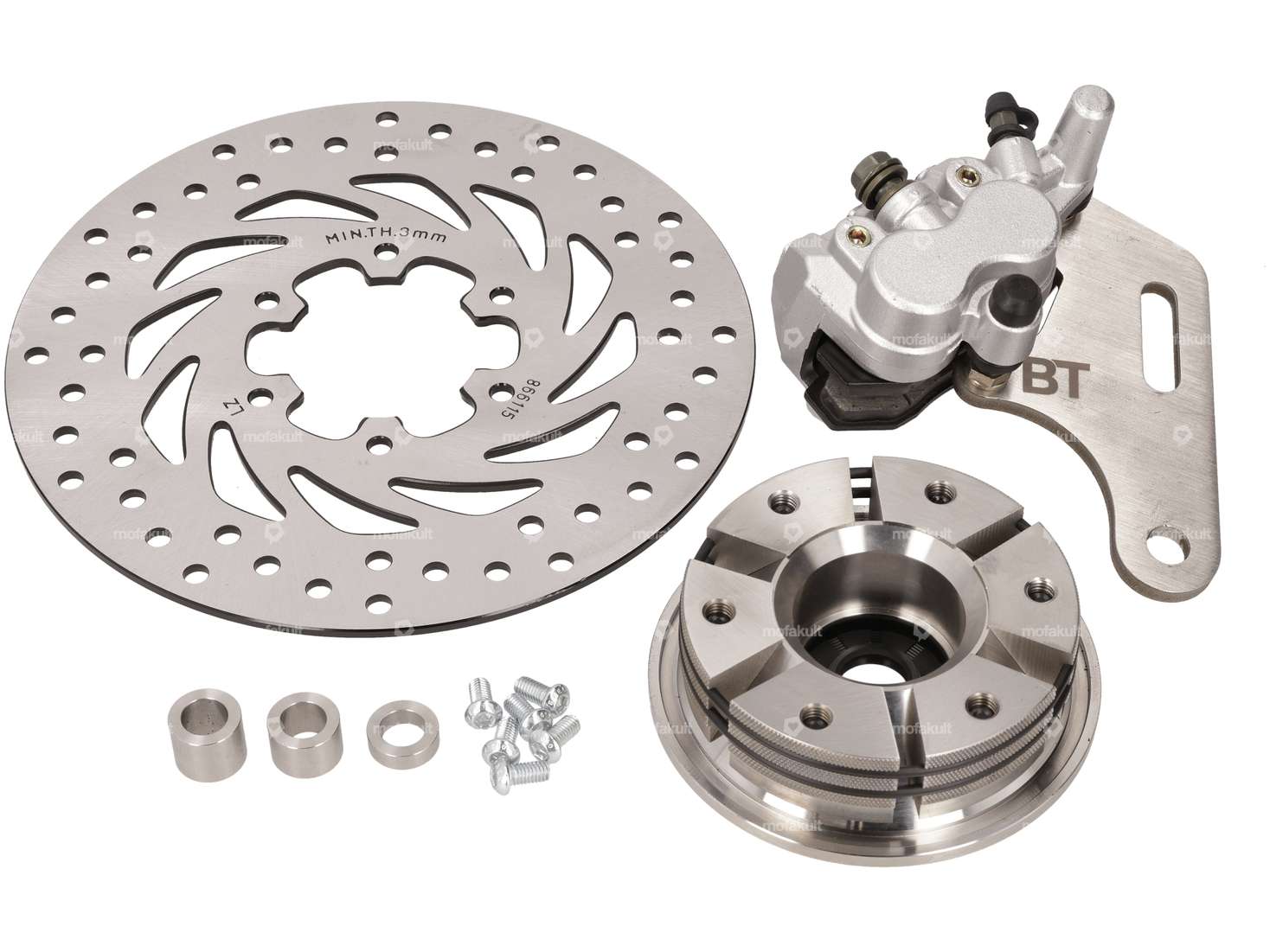 BTuning front disc brake 220 mm | Tomos Classic, A35, Sprint, Fun Sport'R Carousel Image 1