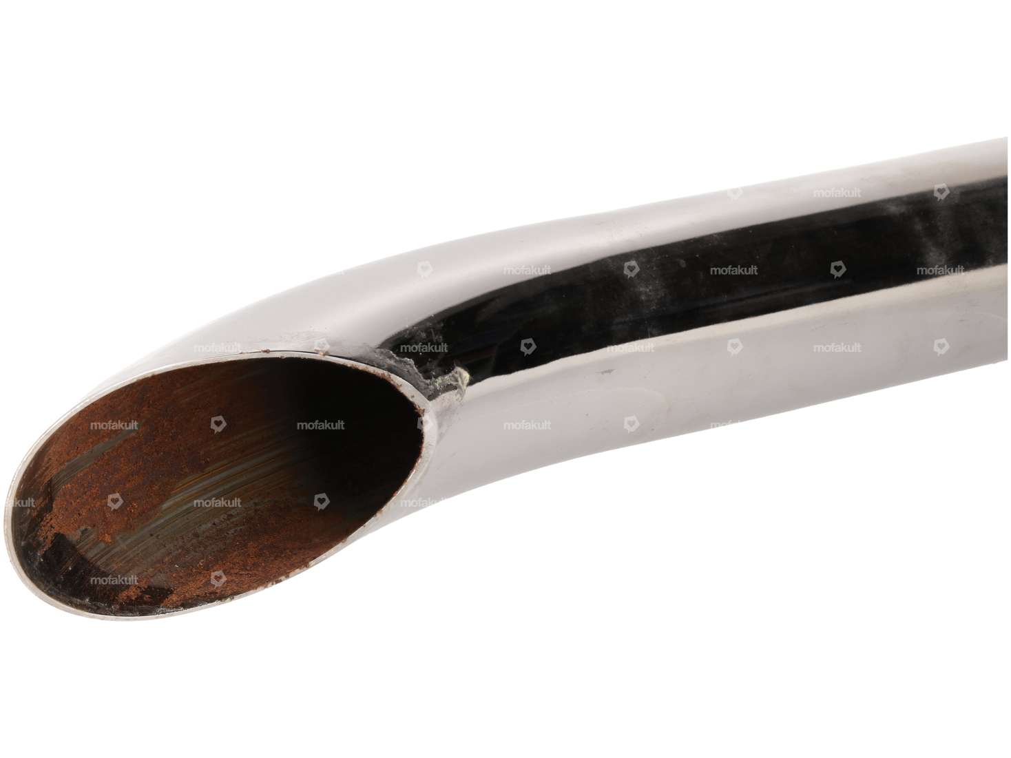 Endtopf Sidepipe Ø 28 / 60 mm Chrom (B-Qualität) Carousel Image 3