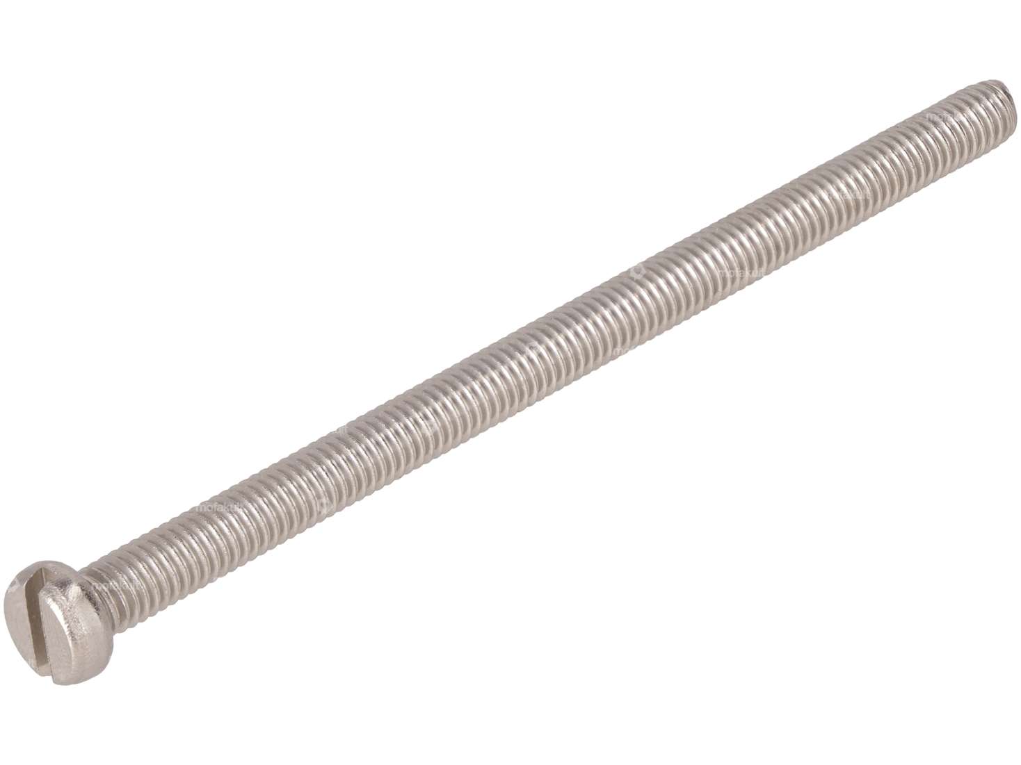 Schraube M6x90 Zylinderkopf Schlitz Inox Carousel Image 1