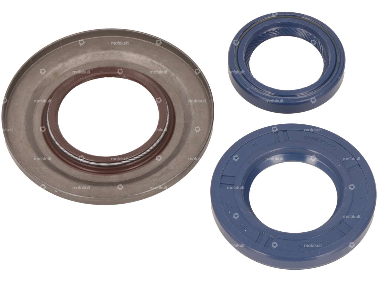 CIF Wellendichtring-Set Motor FPM | Vespa P, PX, GTR, TS, Sprint V., Rally Carousel Image 2