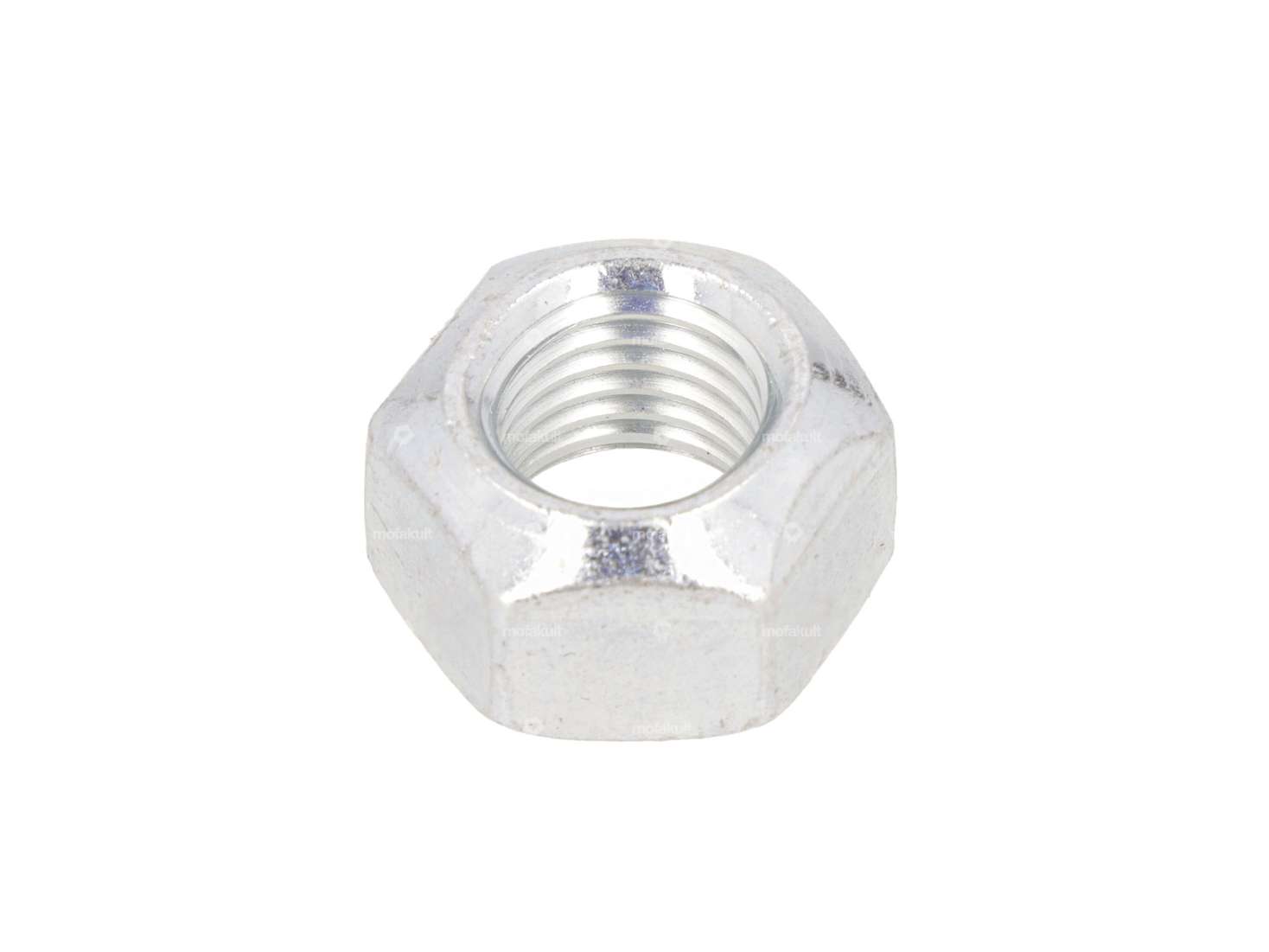 Mutter M12x1.5 Feingewinde selbstsichernd verzinkt Carousel Image 1