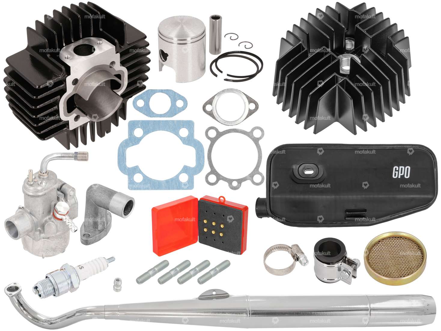 GPO Tuning-Set 43.5 mm (Metrakit-Nachbau) | Puch E50 / ZA50 Carousel Image 1