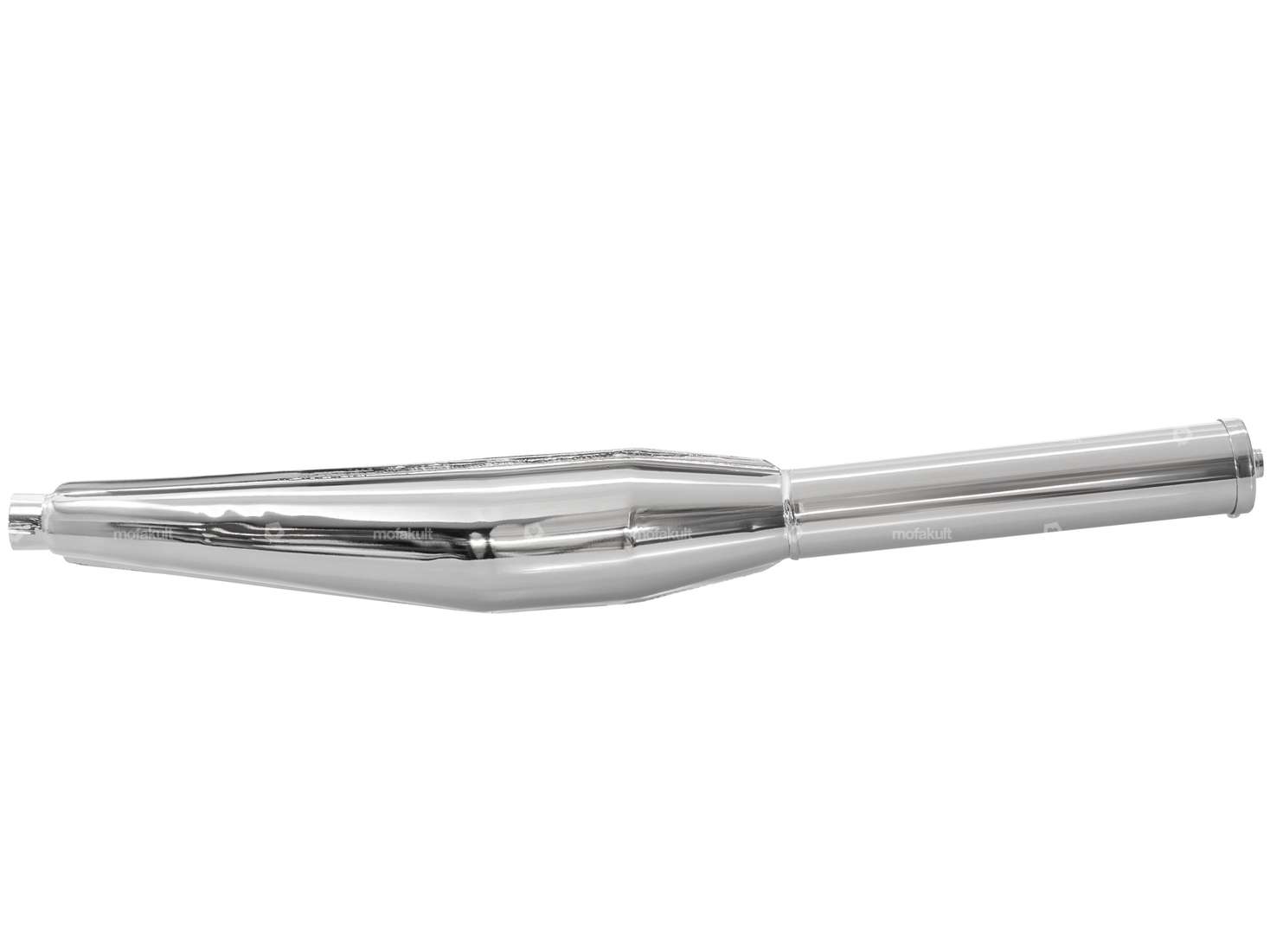 Jamarcol muffler 28 mm chrome Carousel Image 1