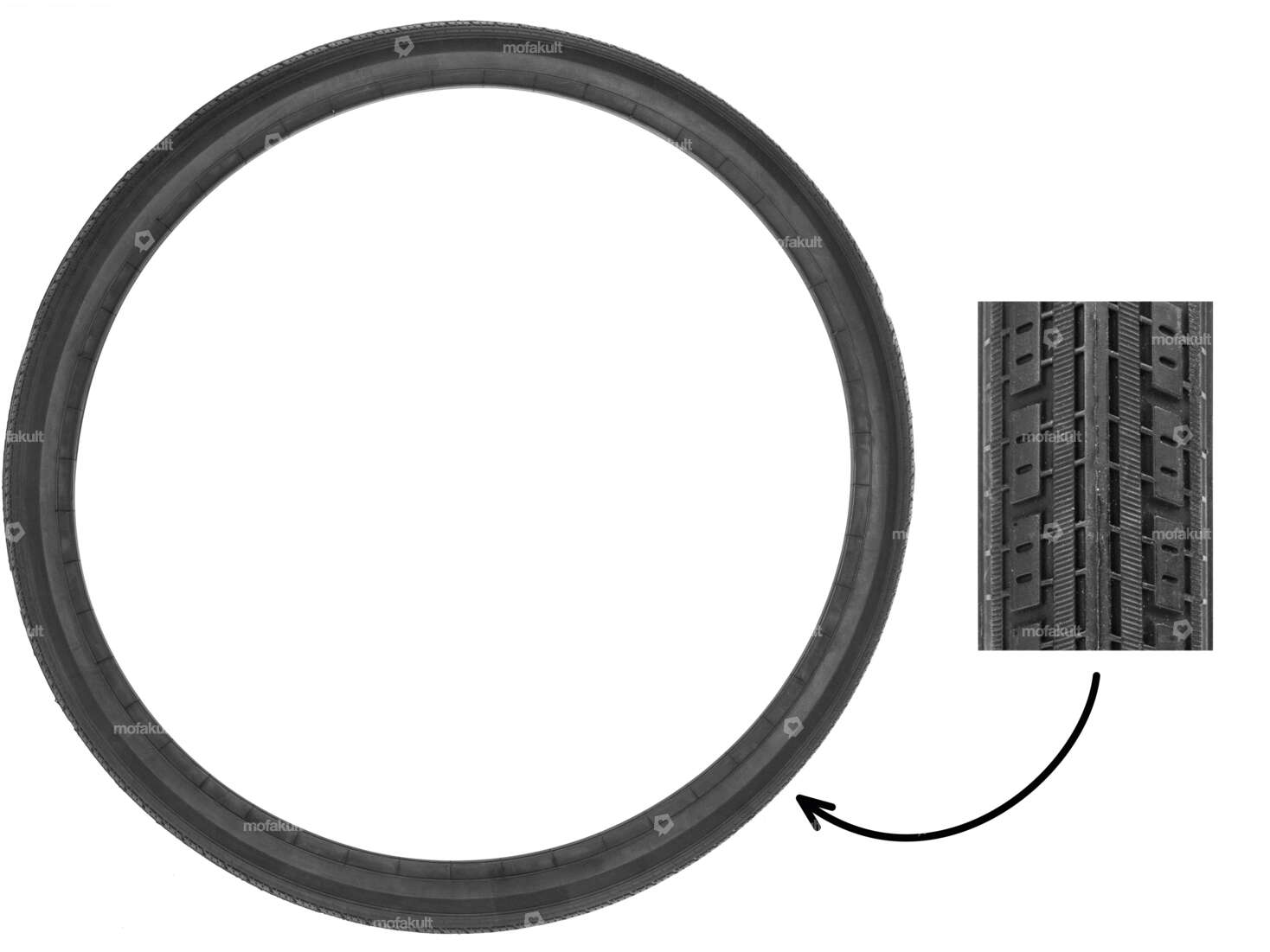 Deli Tire 2.00 x 21" Reifen Allround Carousel Image 1