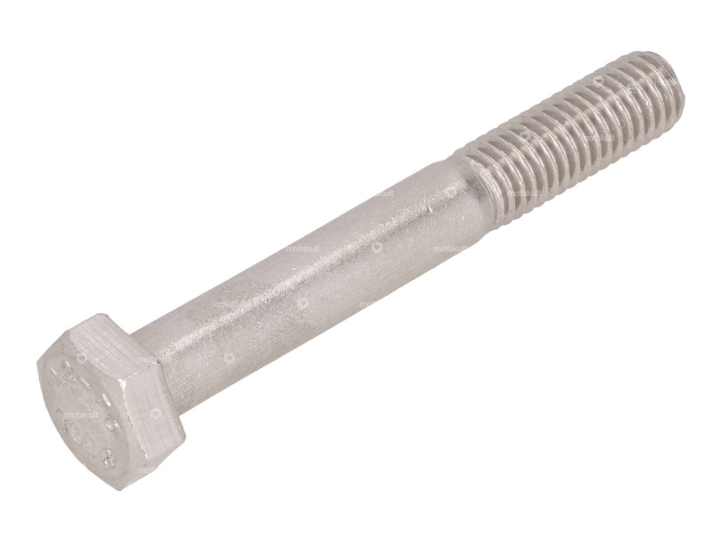 M8x60 hexagon head screw with stainless steel shank Carousel Image 1