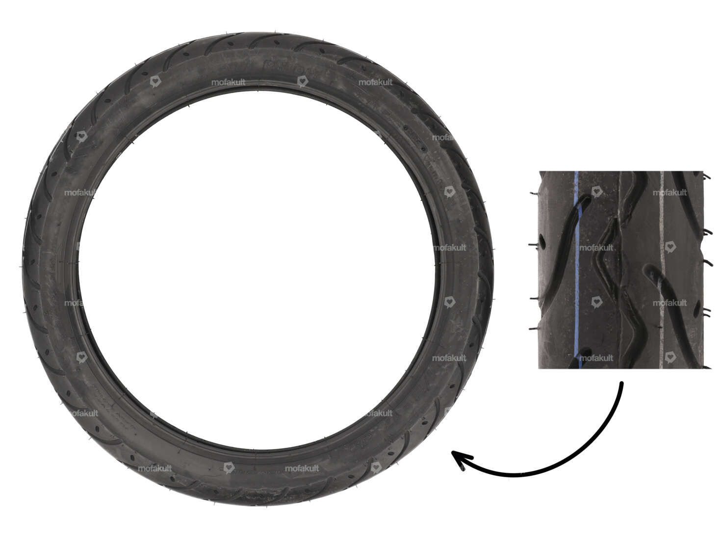 VeeRubber 2.50 x 17" Reifen VRM099 (V099) Semi-Slick Carousel Image 1