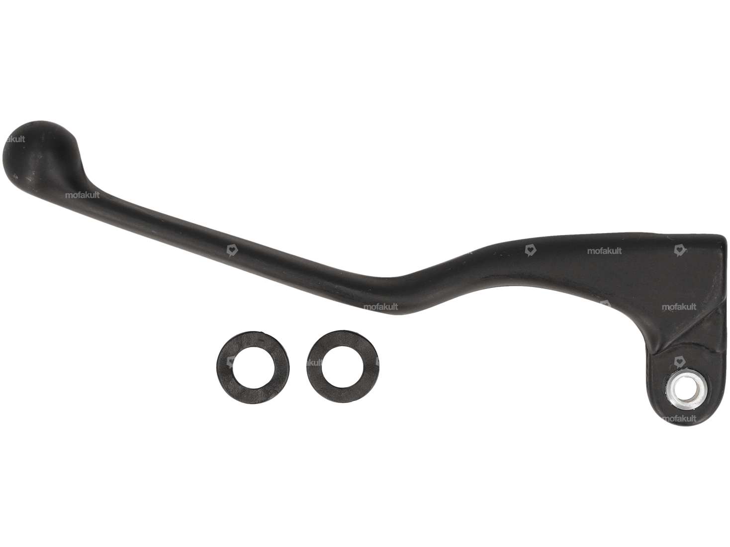 Domino Bremshebel links lang Alu schwarz NOS Carousel Image 1