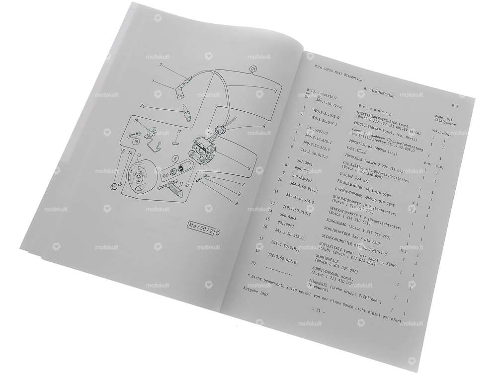 Spare parts catalog | Puch Supermaxi (AT) Carousel Image 2