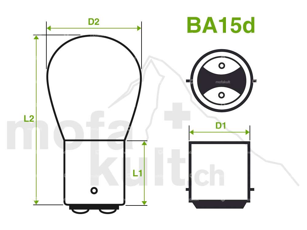 Headlamp CEV Typo 105 black (B-quality) Carousel Image 6