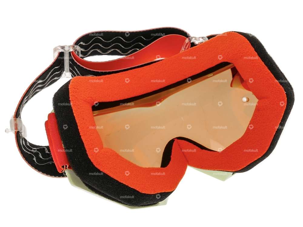 ProGrip Brille MX 3201 Raceline gelb orange verspiegelt Carousel Image 3