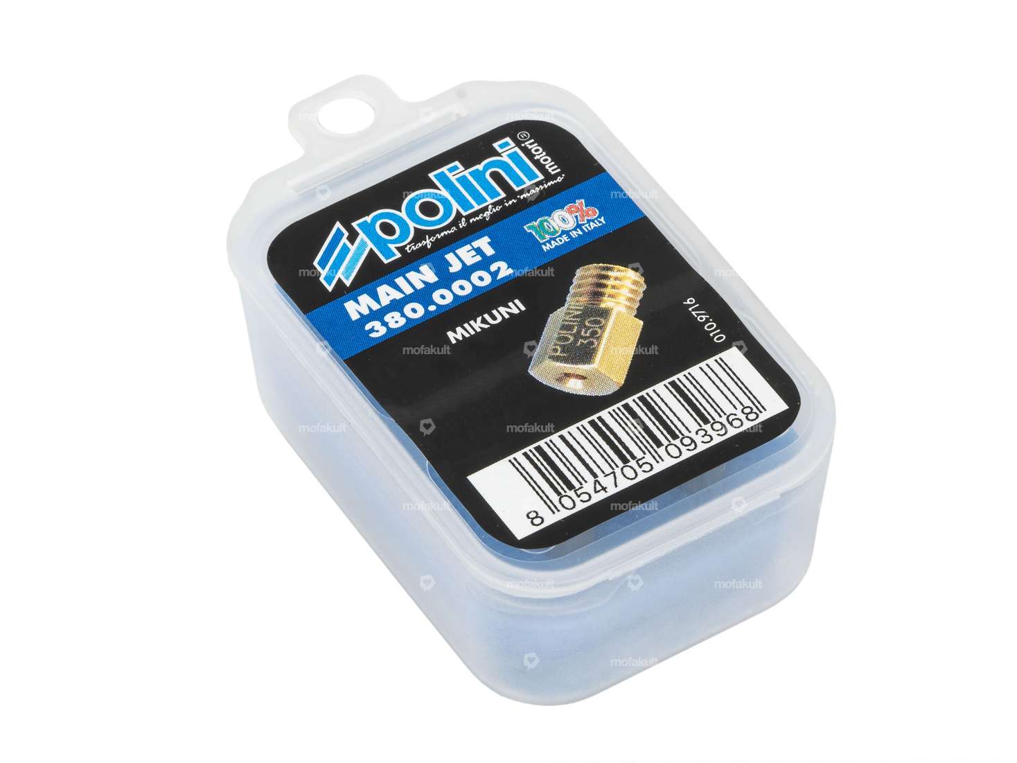 Polini Düsen-Set Hauptdüsen (130 - 175) kurze Ausf. CP, Keihin, Koso, PWK Carousel Image 3