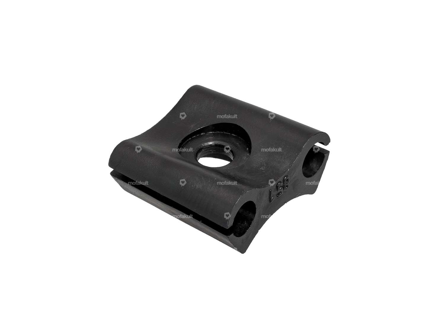 Gegenhalter Bowdenzug 6 mm PVC (2-fach) Carousel Image 2